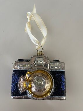 Christopher Radko ornament Collectibles Say Cheese camera hang tag